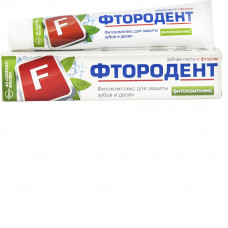 Зубная паста Фтородент Фитокомплекс 62 гр 