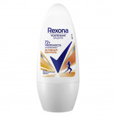 Дезодорант-антиперспирант Rexona Активный контроль, женский, шариковый, антибактериальный эффект 50мл