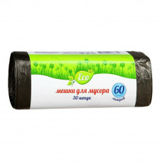 Мешки для мусора Русалочка Eco Line 60 л 30 шт