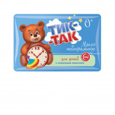 Мыло детское Тик-Так с оливковым молочком 0+ 90г