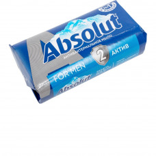 Мыло туалетное твердое Absolut For men, лемонграсс и мята, 90 г