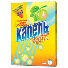 Стиральный порошок Капель Фруктовый букет, для ручной стирки, 400 г