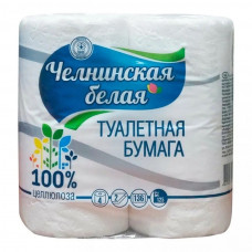 Туалетная бумага Набережные Челны белая 4 шт Туалетная бумага Набережные Челны белая 4 шт