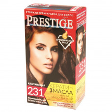 Крем-краска для волос Vip's Prestige, стойкая, 231 Каштановый