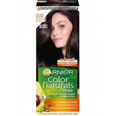 Стойкая питательная крем-краска Garnier Color Naturals 3.12 Ледяной Темный Шатен 110 мл