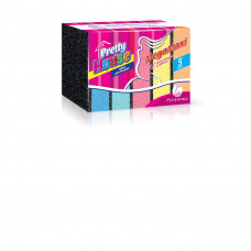 Губки Pretty House MegaMaxi для мытья посуды, 5шт