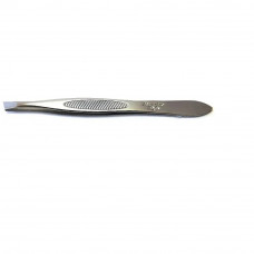 Alexander Style Пинцет 6602 скошенный, серебристый, 8,5 см 1 шт