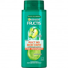Укрепляющий шампунь Garnier Fructis Рост во всю Силу, для ослабленных волос, склонных к выпадению, 700 мл