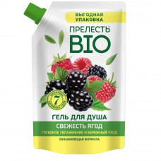 Гель для душа Прелесть Bio Свежесть ягод, дой-пак, 500 мл