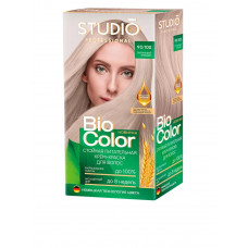Стойкая крем-краска для волос Studio Professional Biocolor, тон 90.102 Платиновый блондин, 115мл