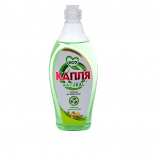 Жидкое моющее средство для посуды Капля Natural Имбирь и белый чай 500 г
