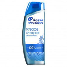 Шампунь Head & Shoulders, против перхоти, Глубокое очищение, Детокс кожи головы, для жирной кожи головы, 300 мл
