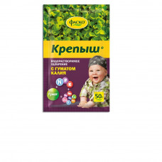 Удобрение Фаско Крепыш, водорастворимое, органоминеральное, с гуматом калия, 50 г