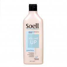 Шампунь для волос Soell Professional Extra Volume, объем и сила, 400 мл