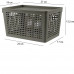 Корзинка с крышкой Traymix 270*190*150 6л, Полимербыт