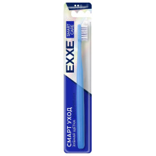 Зубная щетка EXXE Смарт уход, средней жесткости 1шт