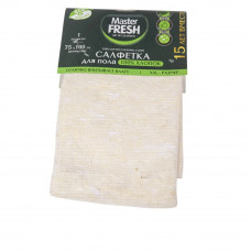 Салфетка для пола Master Fresh, хлопок 100%, xxl размер 75*100см 1шт