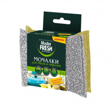 Мочалки для посуды Master Fresh для эмали и тефлона 2шт