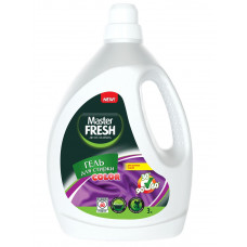 Гель для стирки Master Fresh Color, повышенное содержание ПАВ, 3 л