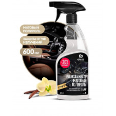 Полироль-очиститель пластика Grass Polyrole Matte, матовый, ваниль, 600 мл