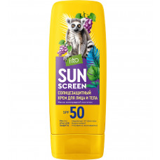 Солнцезащитный крем Sun Screen SPF 50+ для лица и тела 140мл