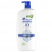 Шампунь от перхоти и бальзам для волос Head&Shoulders Основной уход 2в1 1л с дозатором