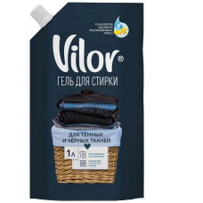 Гель"VILOR"д/стирки черных/темных тканей 1л
