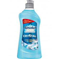 Гель для мытья посуды Absolut Professional Crystal, ионы серебра и энзимы, 500 г
