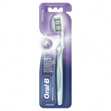 Зубная щетка Oral-B PRO-3D White Advanced для отбеливания и эффективной чистки, средней жесткости, 1 шт