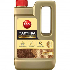Концентрированное средство Bagi Мастика для защиты, полировки полов и придания блеска 500мл