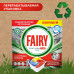 Капсулы таблетки для посудомоечной машины Fairy Platinum Plus All in One Лимон, бесфосфатные таблетки для мытья посуды, 48 шт