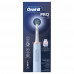 Электрическая зубная щётка Oral-B Pro Series 3, 1 сменная насадка, с датчиком давления, Голубая