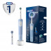 Оригинальная электрическая зубная щётка Oral-B Vitality Pro, голубая, с 1 дополнительной сменной насадкой Sensitive Clean, 1 шт