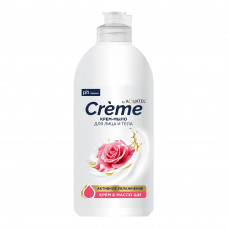 Крем-мыло Creme by Aquatel Нежная роза, 375 мл