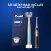 Набор электрических зубных щёток Oral-B Pro Series 1, Черная и Бирюзовая, 2 сменные насадки
