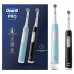Набор электрических зубных щёток Oral-B Pro Series 1, Черная и Бирюзовая, 2 сменные насадки