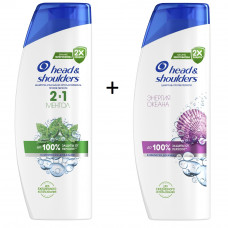 Набор Head&Shoulders от перхоти шампунь Ментол 2в1 400мл+Энергия Океана 400мл