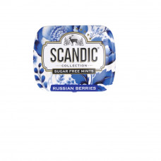 Конфеты SCANDIC Смородина-базилик, без сахара, без ГМО, 14г