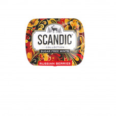 Конфеты SCANDIC Черника-облепиха, без сахара, без ГМО, 14г