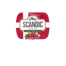 Конфеты SCANDIC Вишня, без сахара, без ГМО, 14г