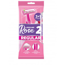 Станки одноразовые женские DockLand Rose Regular 2, 4 шт