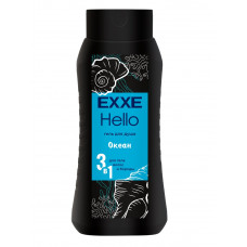 Гель для душа Exxe Hello Men 3в1 Океан, мужской, 400мл