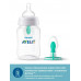 Соска для бутылочек силиконовая Philips Avent Anti-colic, медленный поток, от 1 мес, 2 шт
