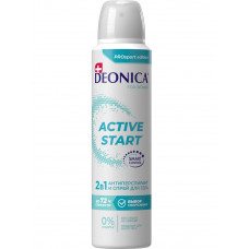 Дезодорант антиперспирант Deonica Active Start, женский, спрей, 150 мл