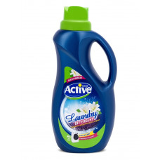 Гель для стирки белья Active Clean Breeze Альпийские луга, универсальный, 1500 мл, Green