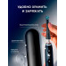 Электрическая зубная щётка Oral-B iO Series 6 Black Lava, черный цвет, дорожный футляр, чехол для насадок, насадки Ultimate Clean (4 шт)
