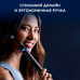 Электрическая зубная щётка Oral-B iO Series 10 Cosmic Black, черный цвет, умное магнитное зарядное устройство iO Sense, дорожный футляр с функцией подзарядки, чехол для насадок в комплекте
