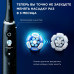Электрическая зубная щётка Oral-B iO Series 10 Cosmic Black, черный цвет, умное магнитное зарядное устройство iO Sense, дорожный футляр с функцией подзарядки, чехол для насадок в комплекте