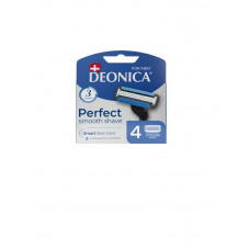 Сменные кассеты Deonica 3 For Men, для мужской бритвы, 4 шт