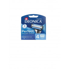 Сменные кассеты Deonica 5 For Men, для мужской бритвы, 4 шт